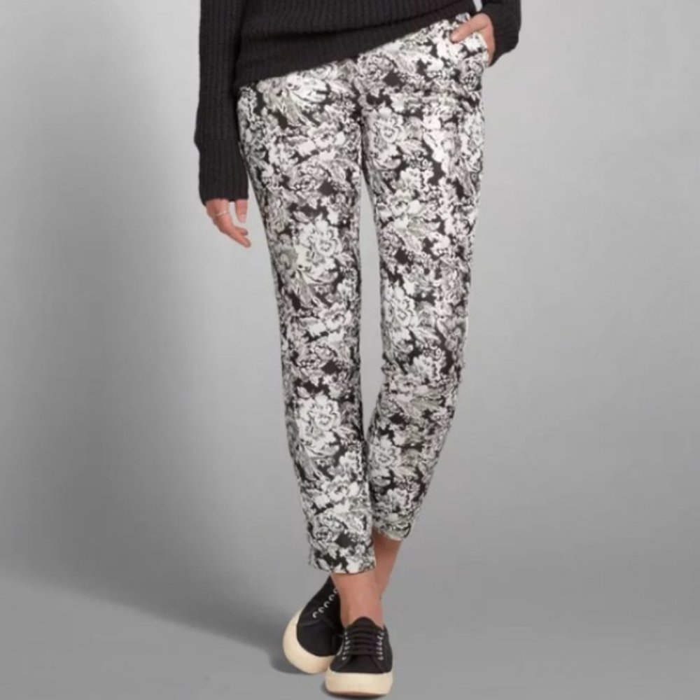 Abercrombie & Fitch Skyler Drapey Shine Pants size 0
